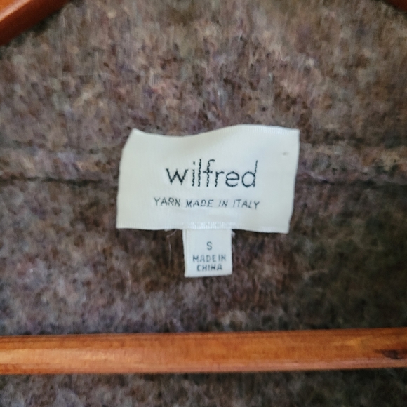 Wilfred Olivie Long Mohair Sleeveless Sweater Vest Brown Womens Small Lagenlook - Picture 3 of 8